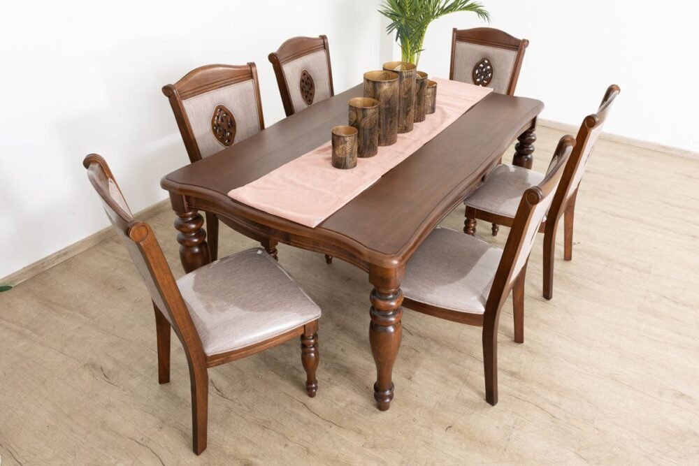 CLEMENTINE Dining Table + 6 Chairs