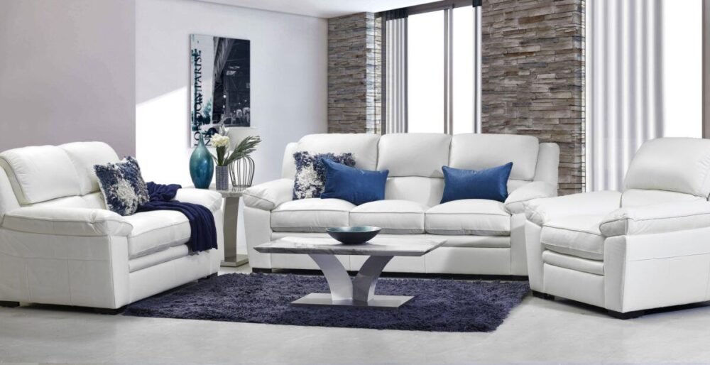 NAPOLI 7 Seater Leather Sofa