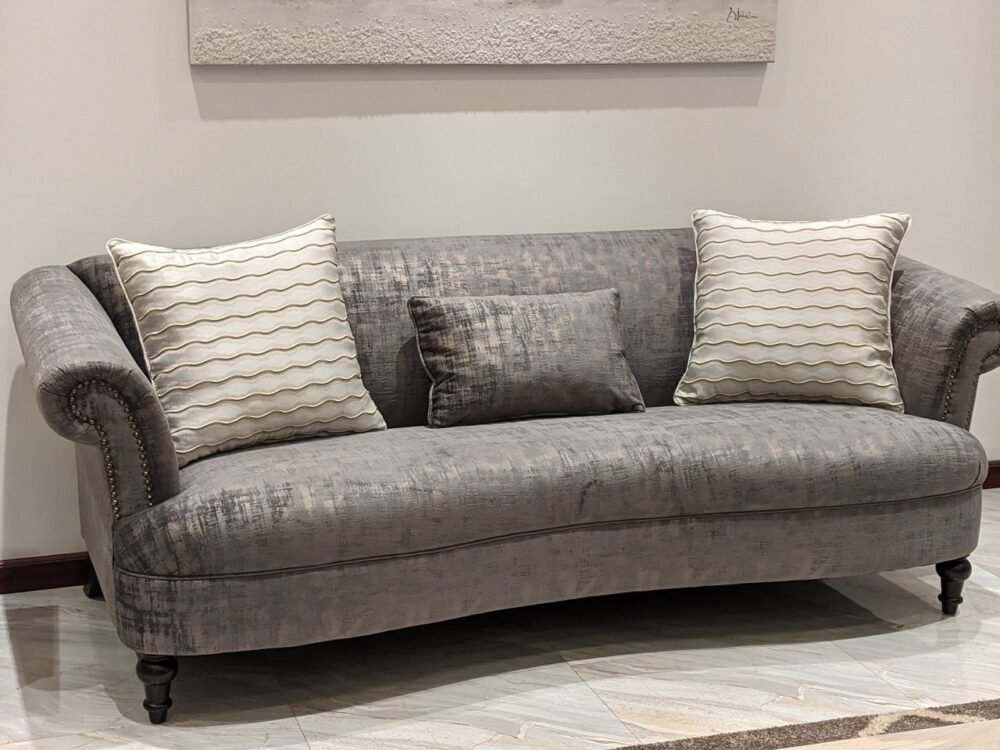 Devon 7 Seater Sofa in Grey