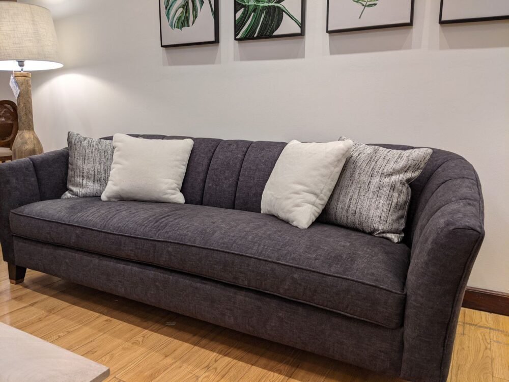 Monica 7 Seater Sofa in Dark Grey