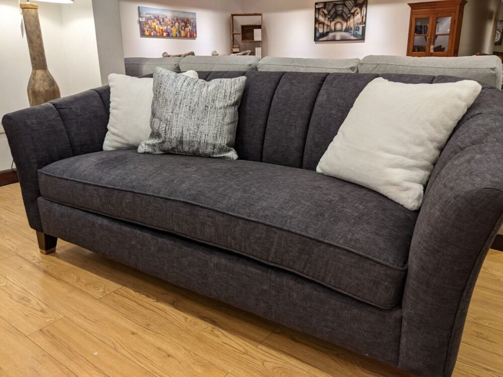 Monica 7 Seater Sofa in Dark Grey