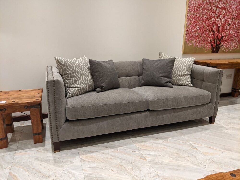 Zoe 7 Seater Sofa in Grey