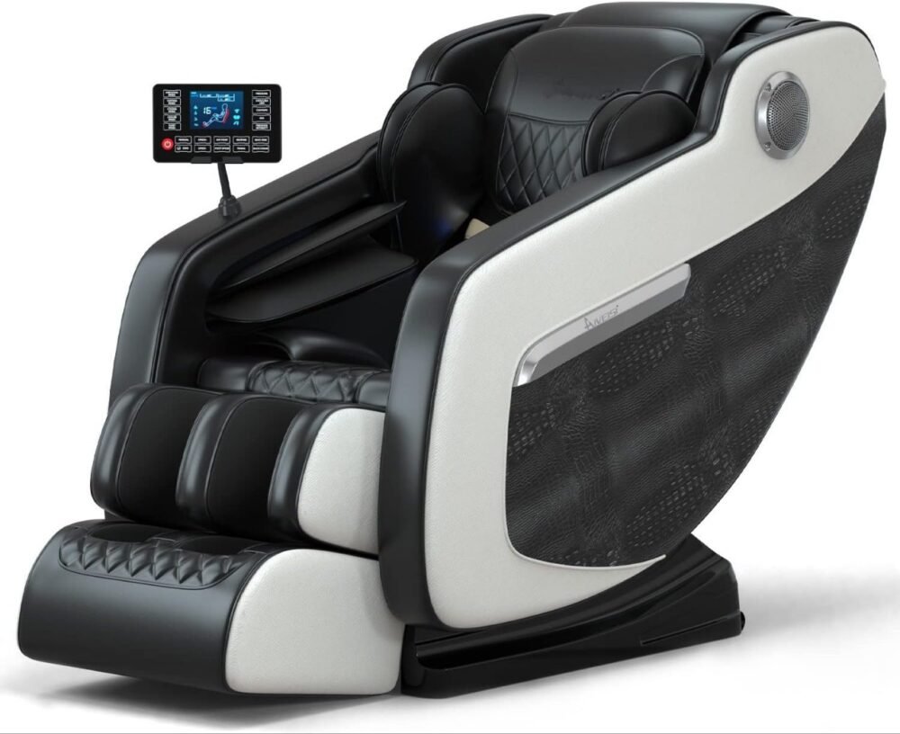 AOVOJKM Zero Gravity Massage Chair with Bluetooth and Air Massage