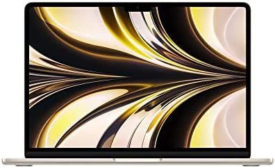 2022 Apple MacBook Air Laptop with M2 chip: 13.6-inch Liquid Retina Display, 8GB RAM, 256GB SSD Storage, Backlit Keyboard, 1080p FaceTime HD Camera. Works with iPhone and iPad; Starlight